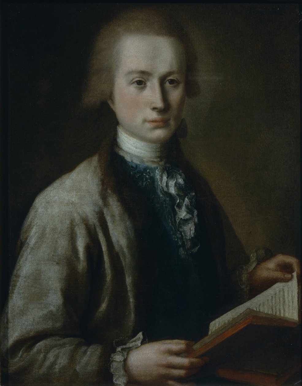 Portret Aleksieja Grigorjewicza Spiridowa 1753-1828, 1772 autorstwa Mikhail Shibanov