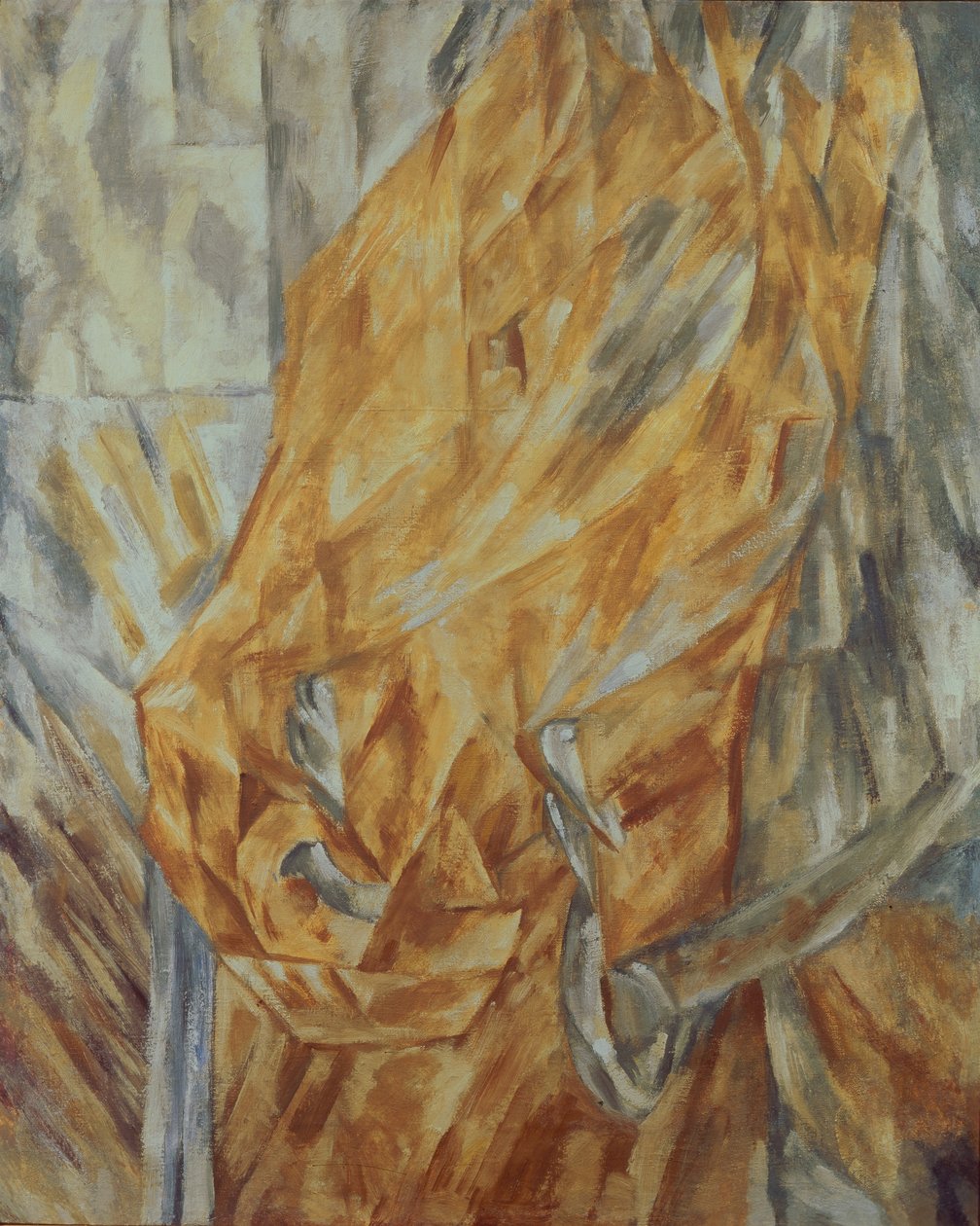 Głowa konia, 1912 autorstwa Mikhail Vasilyevich Le Dantyu