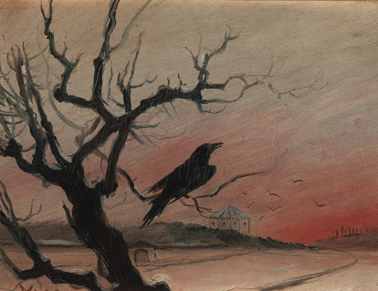 Kruk z Karlštejna, 1882 autorstwa Mikolas Ales