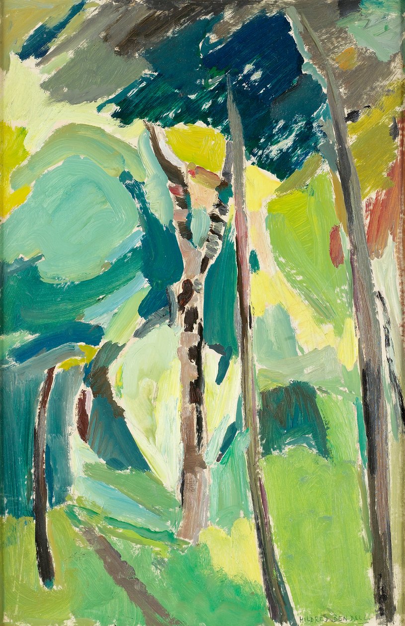 Aleja Poszycia, ok. 1930 autorstwa Mildred Bendall