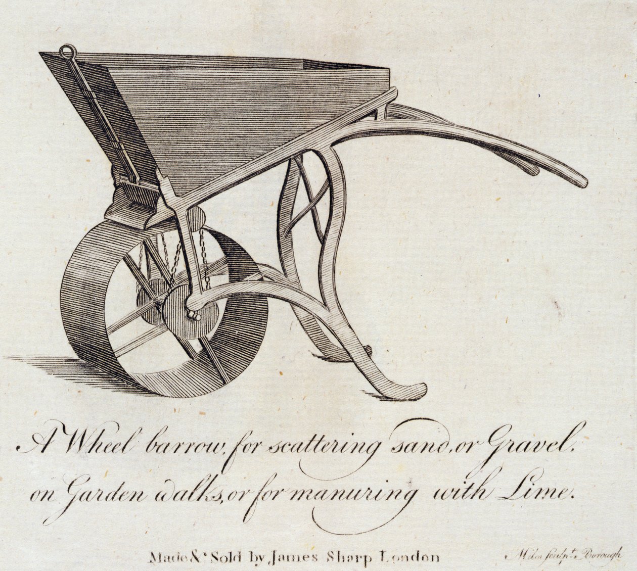 Taczka, 1773 autorstwa Miles