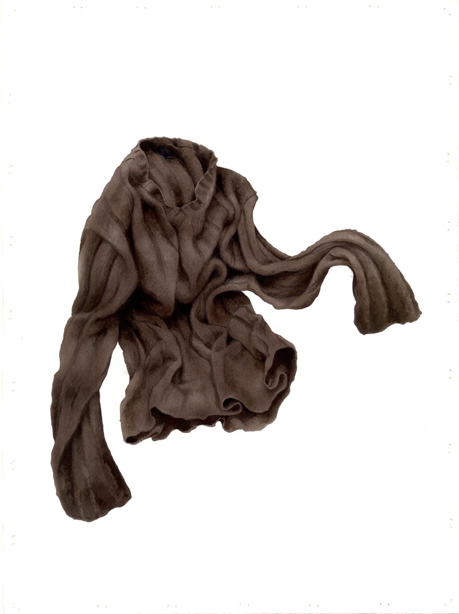Abject Brązowy sweter, 2004 autorstwa Miles Contemporary Artist Thistlethwaite
