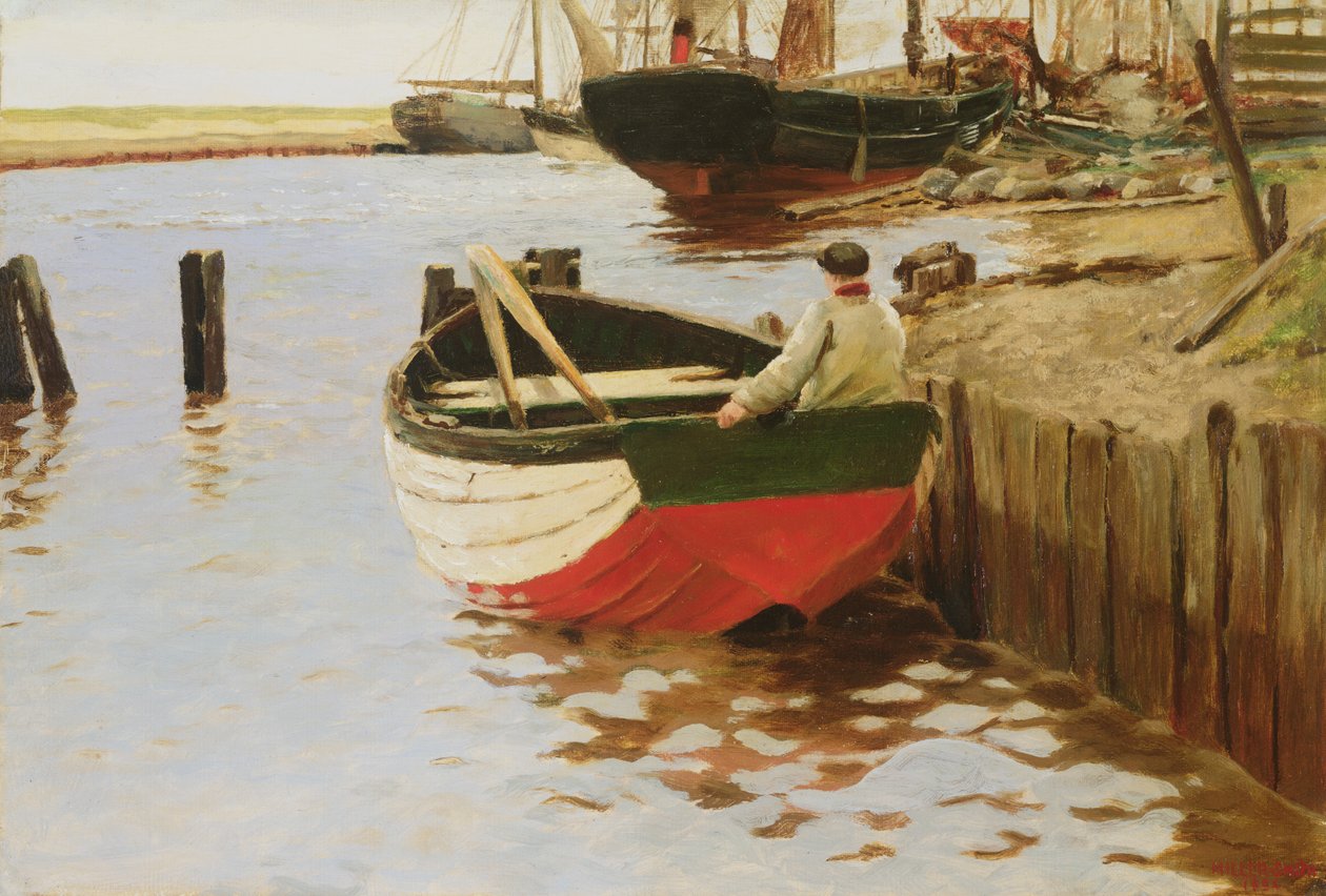 Ferry Boy, Gorleston autorstwa Miller Smith