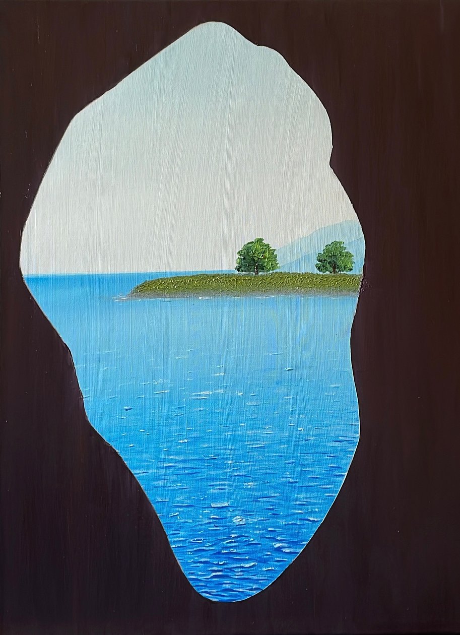 Widok na jezioro autorstwa Mimi_art
