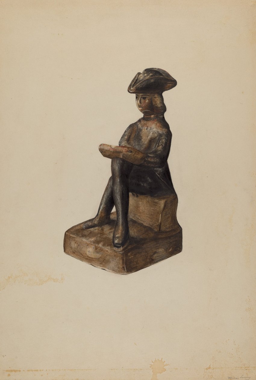 Rysunek, c. 1938. autorstwa Mina Lowry