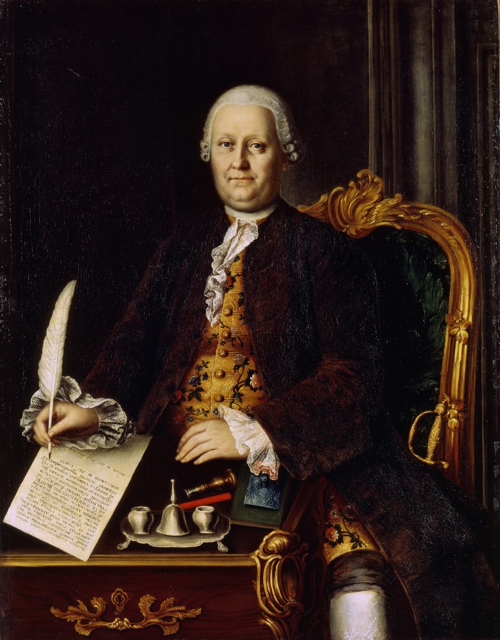Portret Sawy Jakowlewicza Jakowlewa 1713-1784, 1767 autorstwa Mina Lukich Kolokolnikov