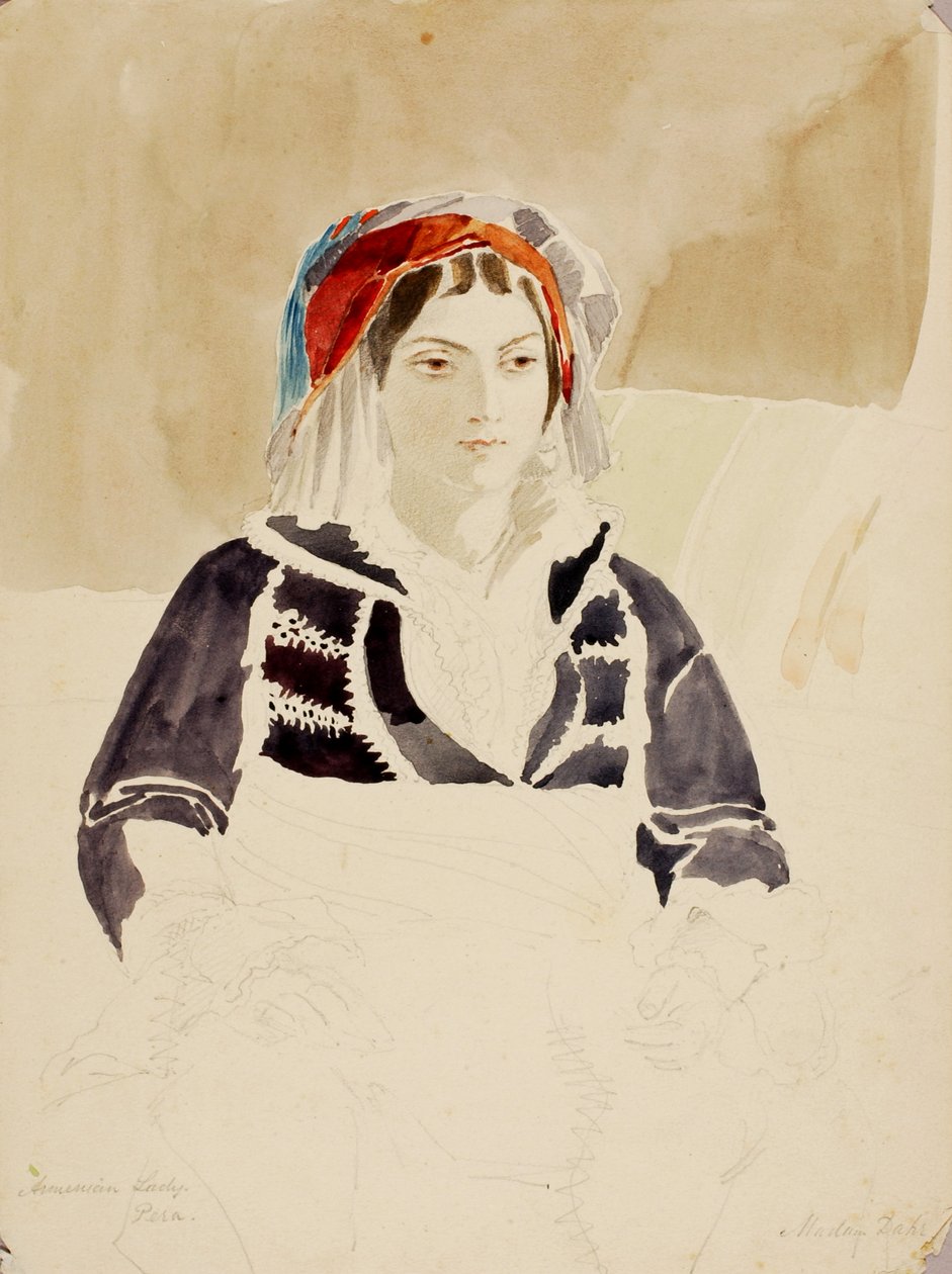 Dama Ormiańska, Pera, b.d. autorstwa Miner Kilbourne Kellogg