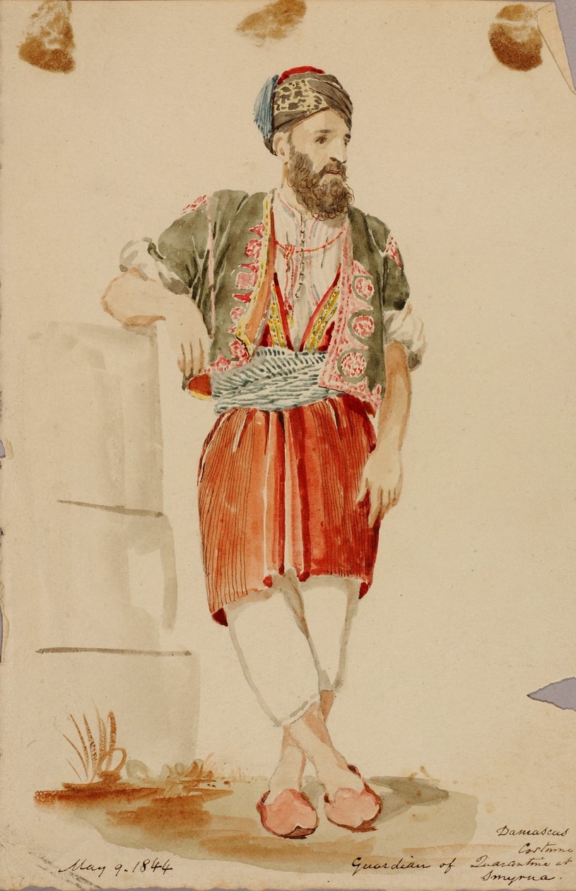 Kostium Damascus autorstwa Miner Kilbourne Kellogg