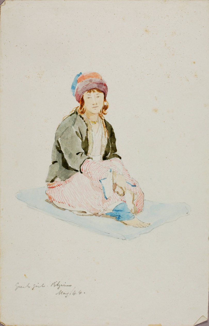 Greek Girl (Pilgrim) autorstwa Miner Kilbourne Kellogg