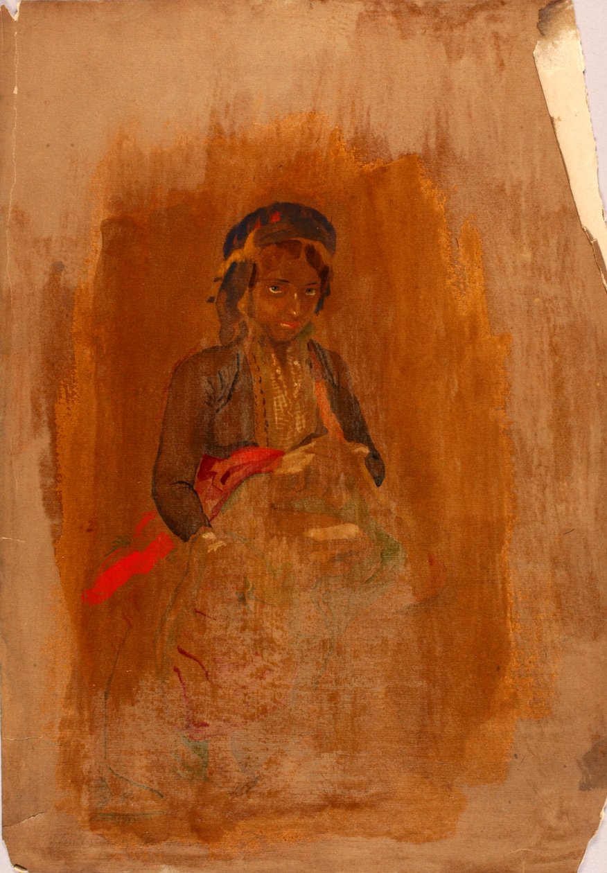 Wieśniaczka, b.d. autorstwa Miner Kilbourne Kellogg
