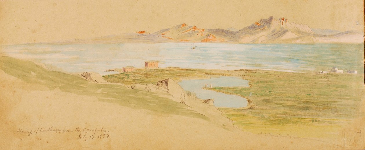 Równiny Kartaginy, 1854. autorstwa Miner Kilbourne Kellogg