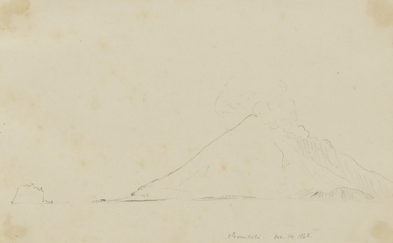 Stromboli autorstwa Miner Kilbourne Kellogg