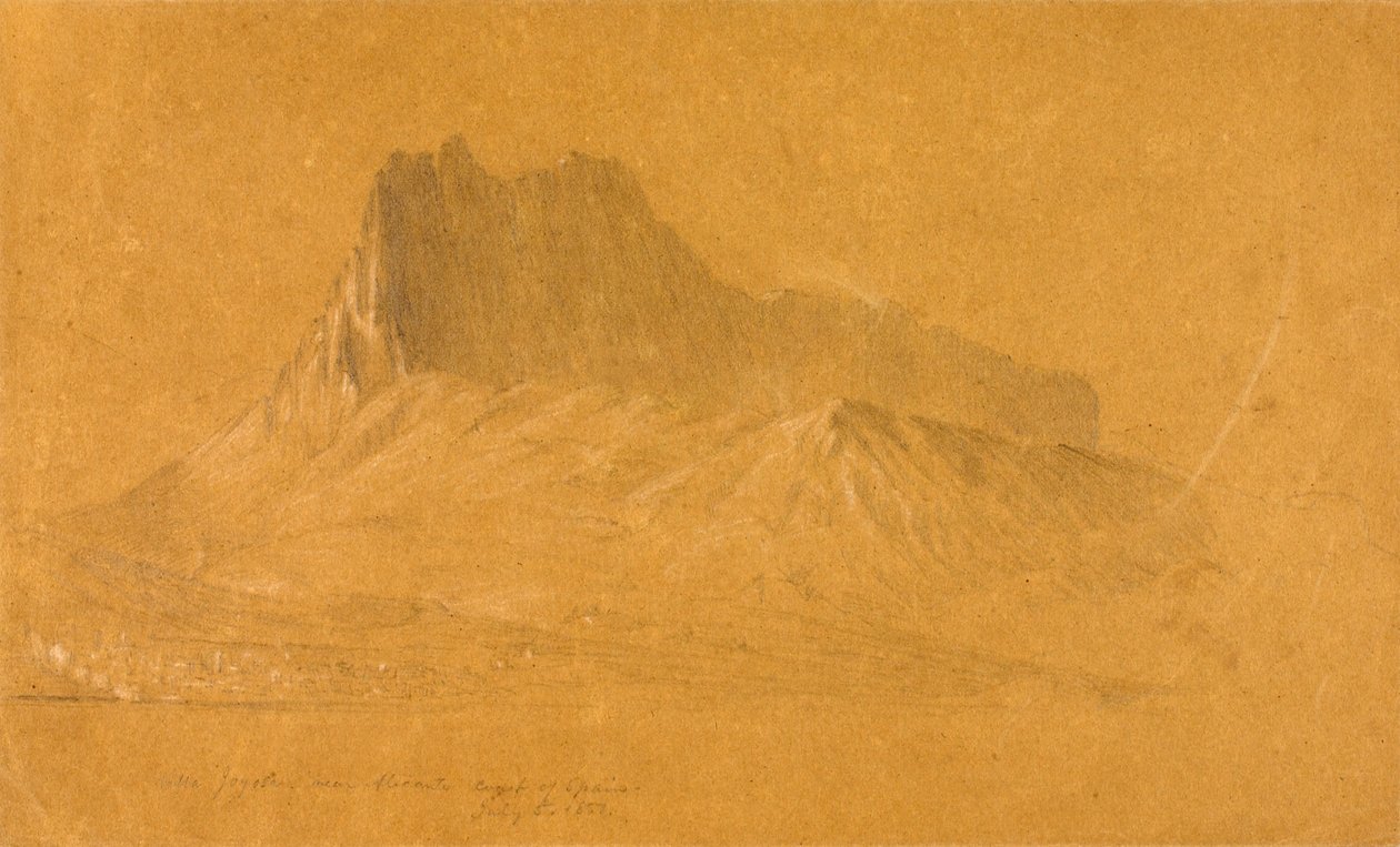 Villajoyosa, Hiszpania autorstwa Miner Kilbourne Kellogg