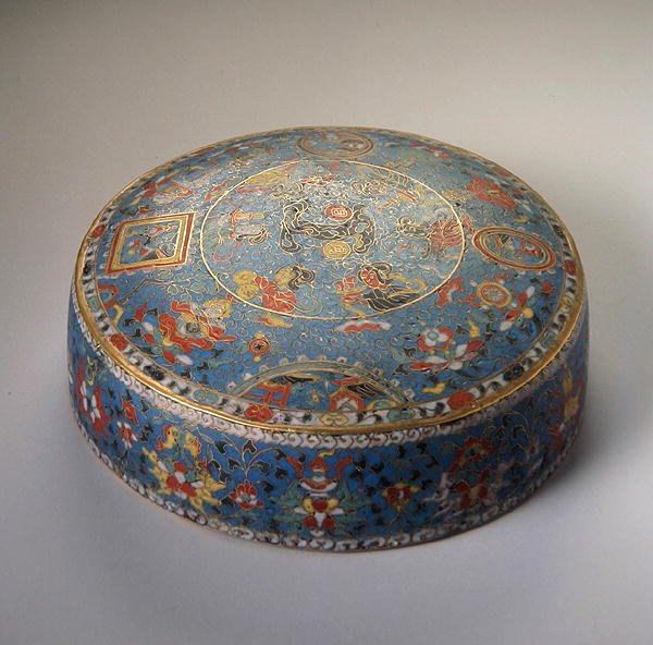Mandala (emalia cloisonne) (patrz również 272150) autorstwa Ming Dynasty Chinese School