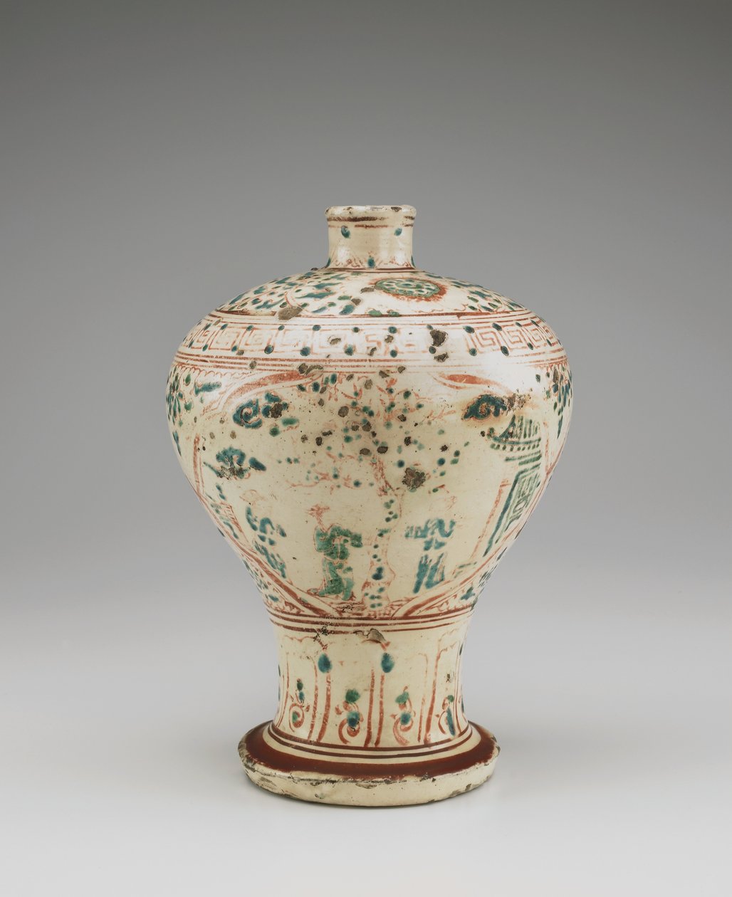 Butelka, koniec XIV-XV w. (ceramiczna) autorstwa Ming Dynasty Chinese School