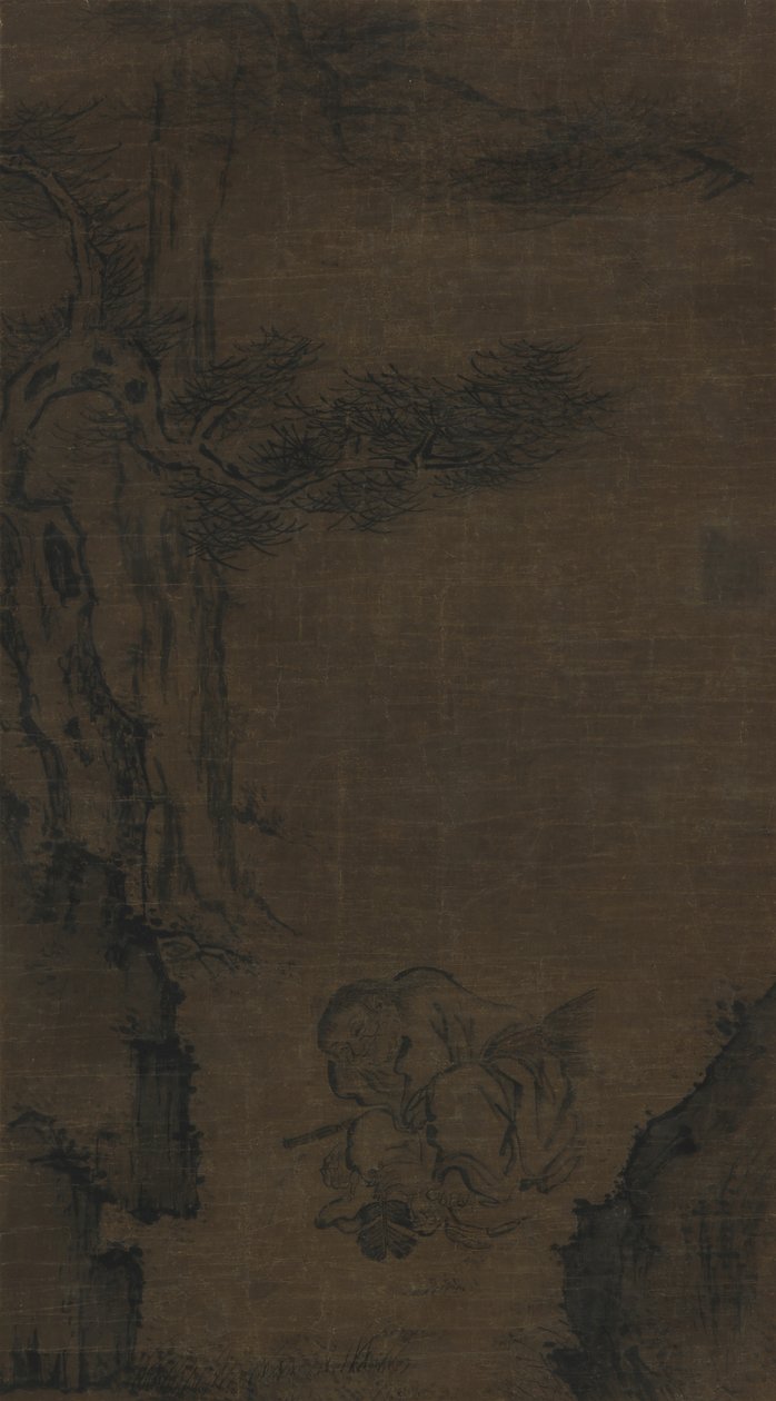 Nieśmiertelny Lui Hai, XVI-XVII w. autorstwa Ming Dynasty Chinese School
