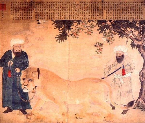 Lwica autorstwa Ming Dynasty Chinese School