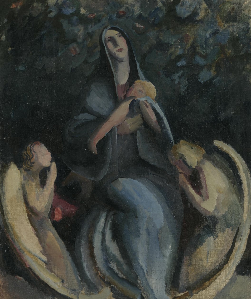 Madonna z Dzieciątkiem autorstwa Miroslav Kraljevic