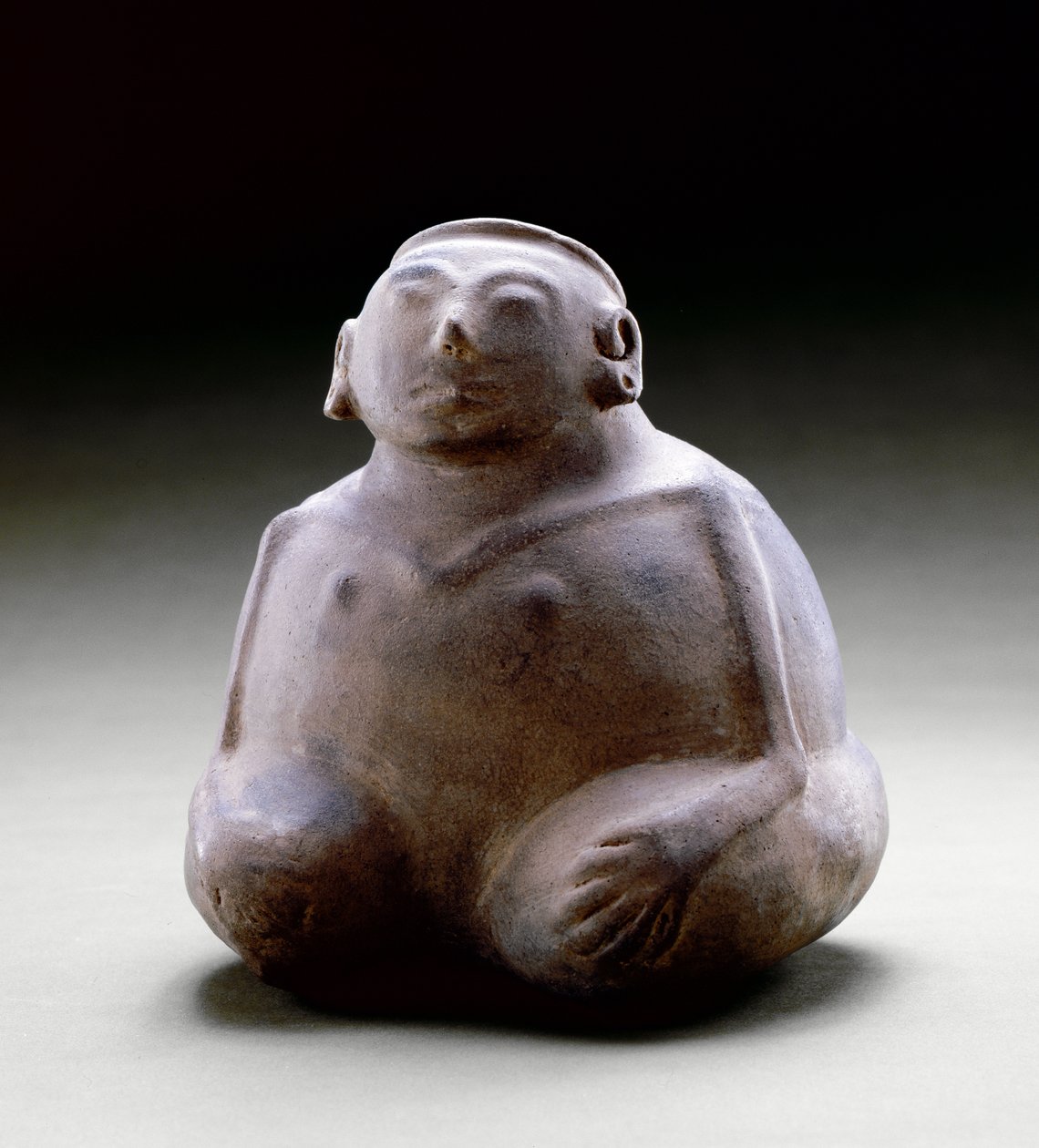 Naczynie z wizerunkiem człowieka, 1300-1500 (ceramiczne) autorstwa Mississippian culture