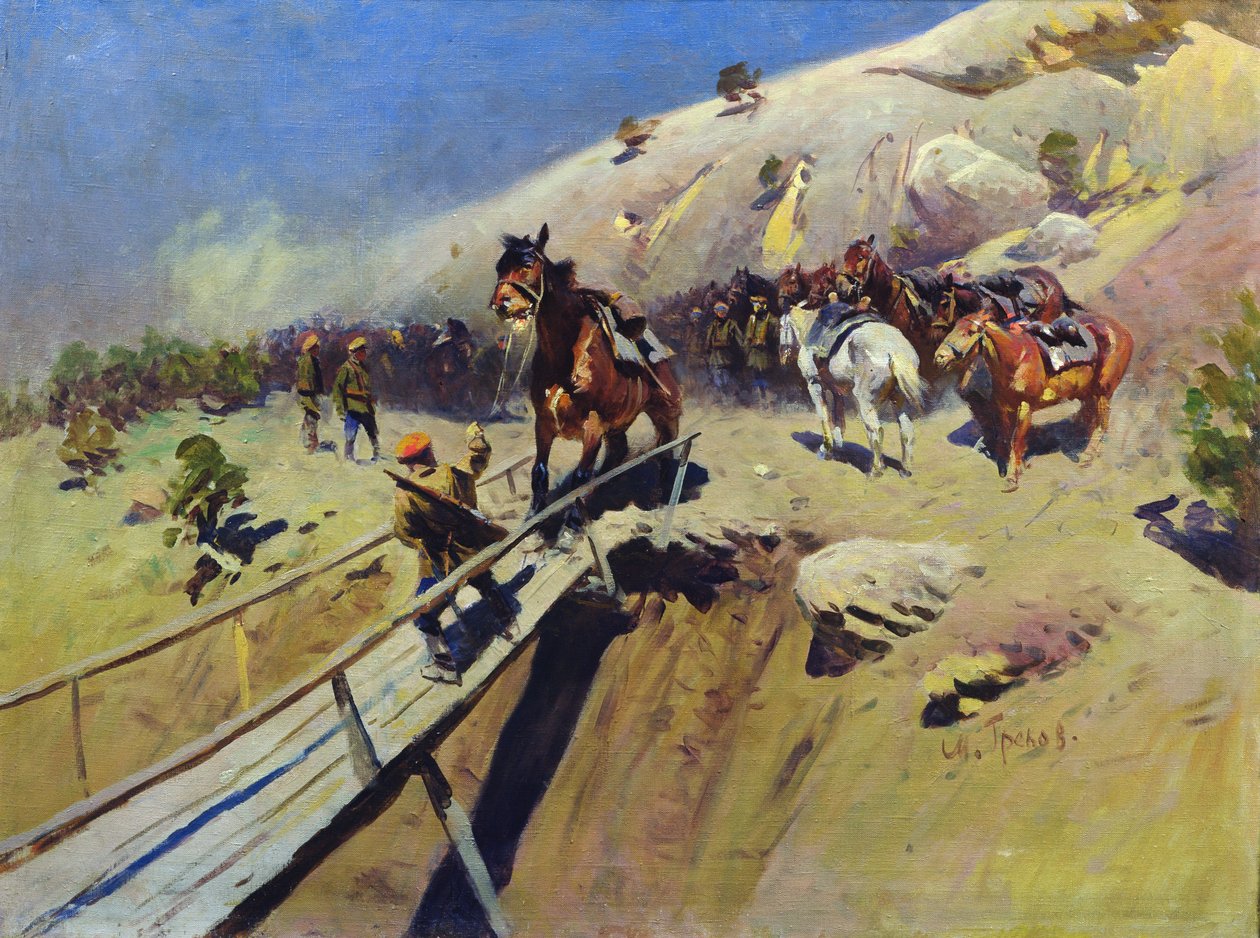 Diabelski Most, 1931 autorstwa Mitrofan Borisovic Grekov