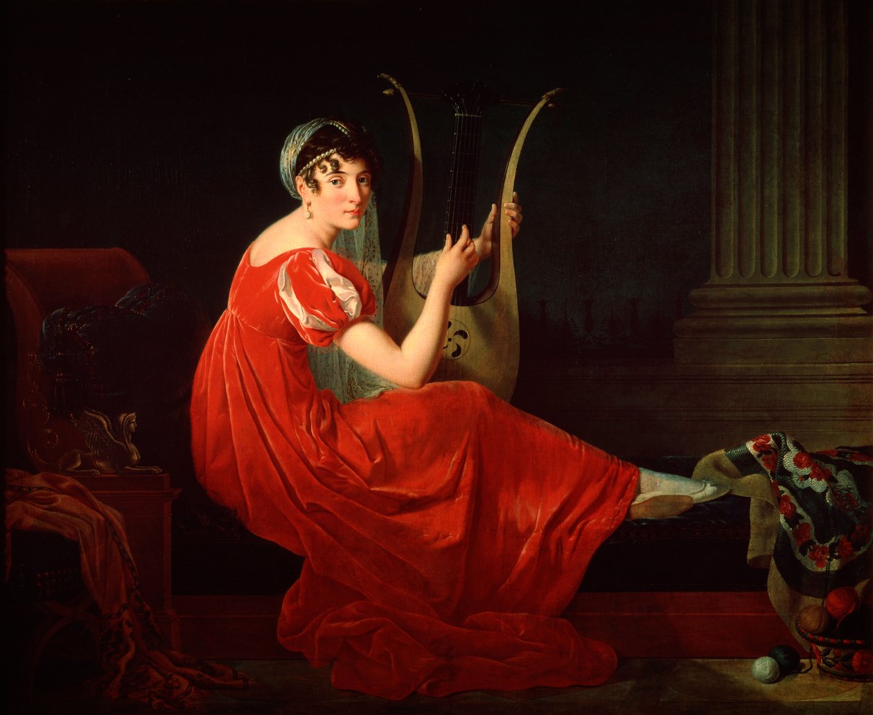 „Portret Józefiny Budajewskiej”, 1806. autorstwa Mlle Riviere