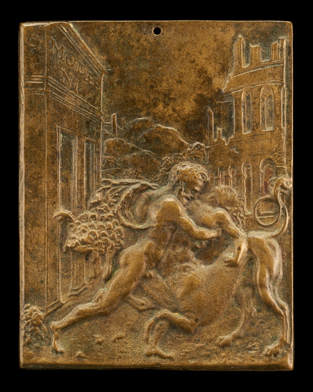 Herkules i Centaur autorstwa Moderno