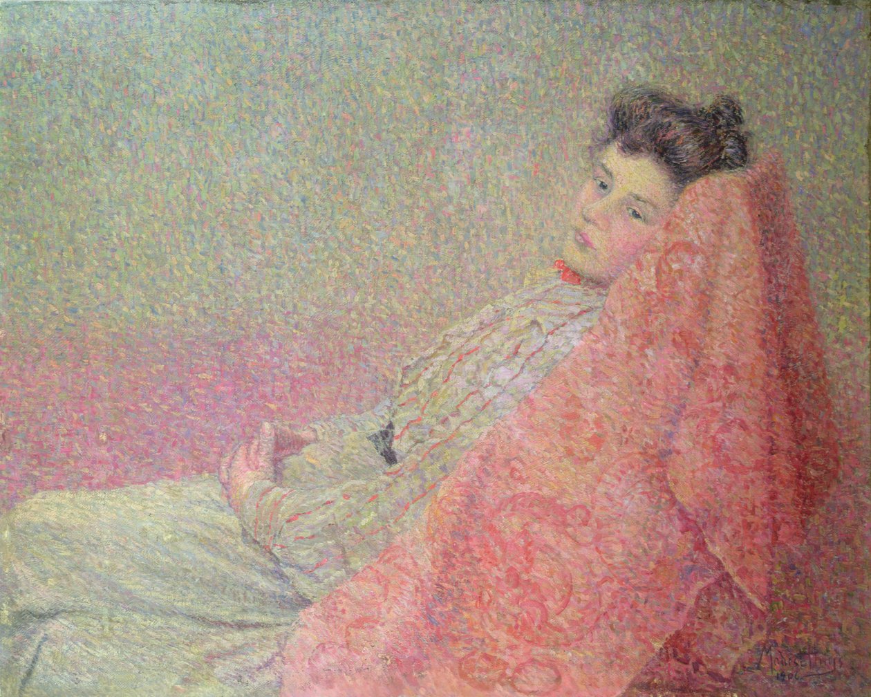 Studium w kolorze różowym, 1906 autorstwa Modest Huys