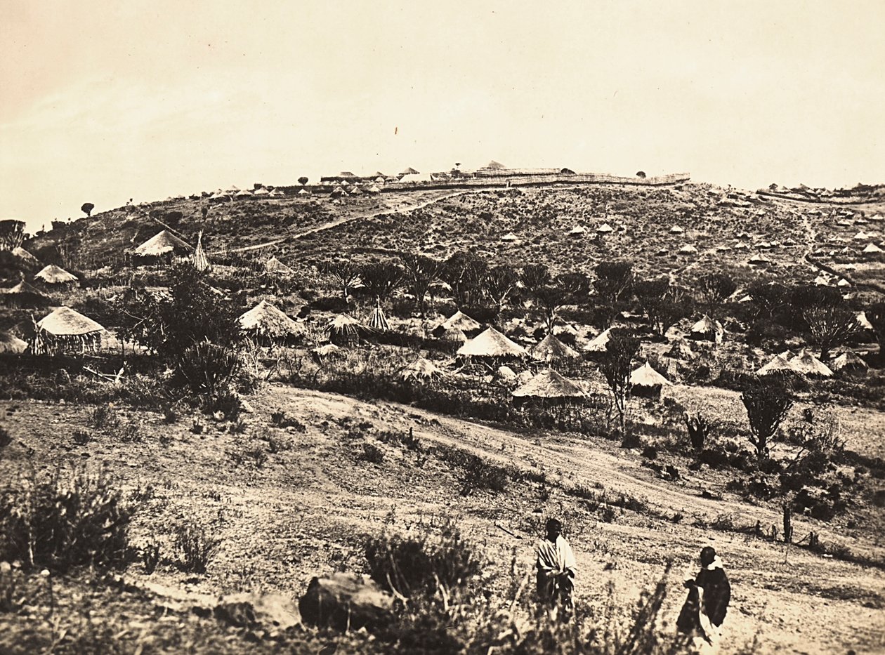 Budowanie imperium w epoce faszystowskiej: ziemia abisyńska, 09.05.1936 (zdjęcie czarno-białe) autorstwa Modestino Baldinetti