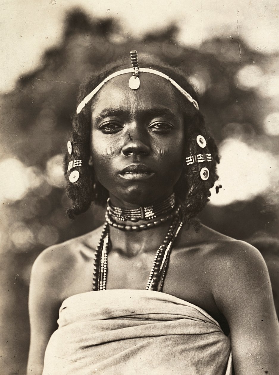 „Budowanie imperium” w epoce faszystowskiej: Cantibali Osman Edad, 09.05.1936 (zdjęcie czarno-białe) autorstwa Modestino Baldinetti