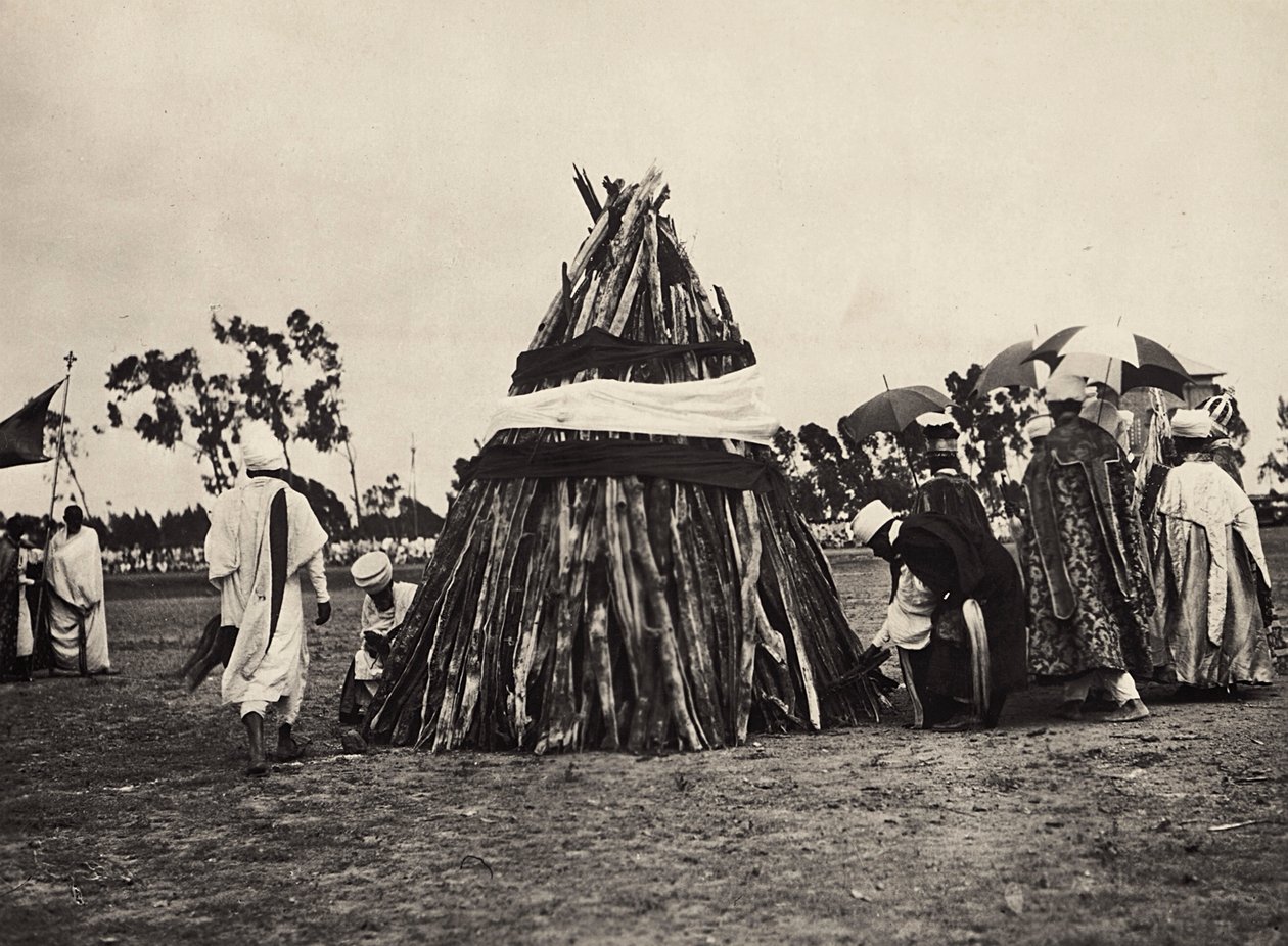 Budowanie imperium w epoce faszystowskiej: damerà, 09.05.1936 (zdjęcie czarno-białe) autorstwa Modestino Baldinetti
