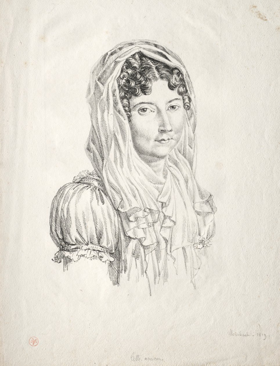 Portret kobiety autorstwa Moisbach