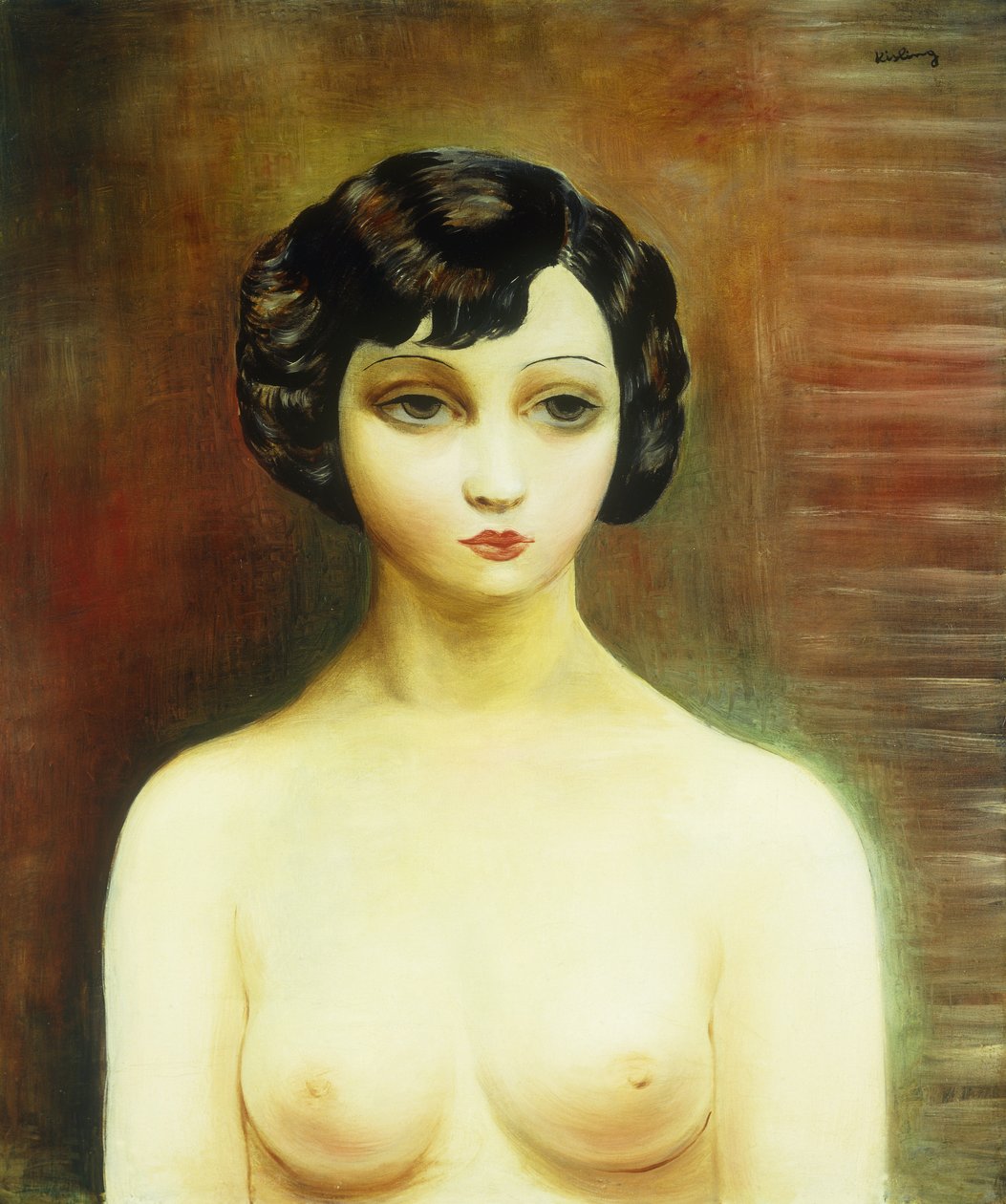 Popiersie młodej kobiety; Buste de Jeune Femme autorstwa Moise Kisling