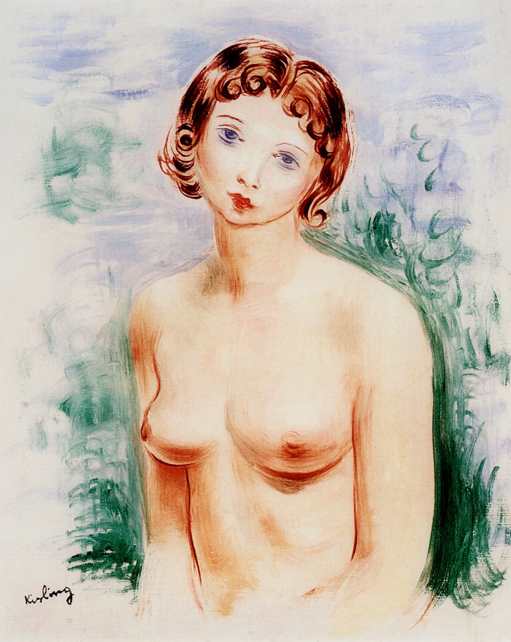 Akt kobiecy, XX w. autorstwa Moise Kisling