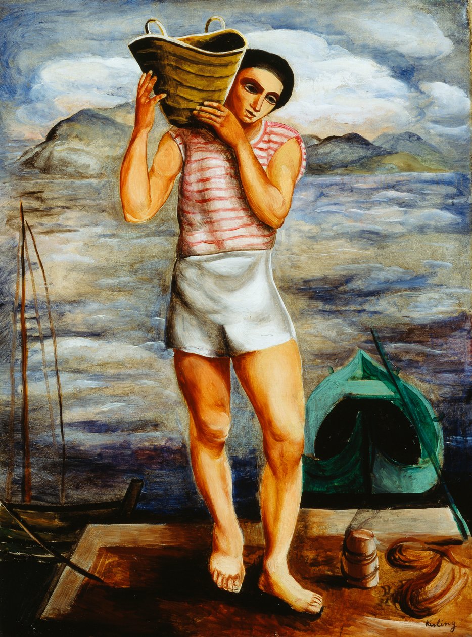 Rybak autorstwa Moise Kisling
