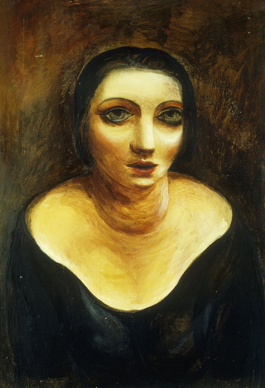 Kiki w Decolete autorstwa Moise Kisling