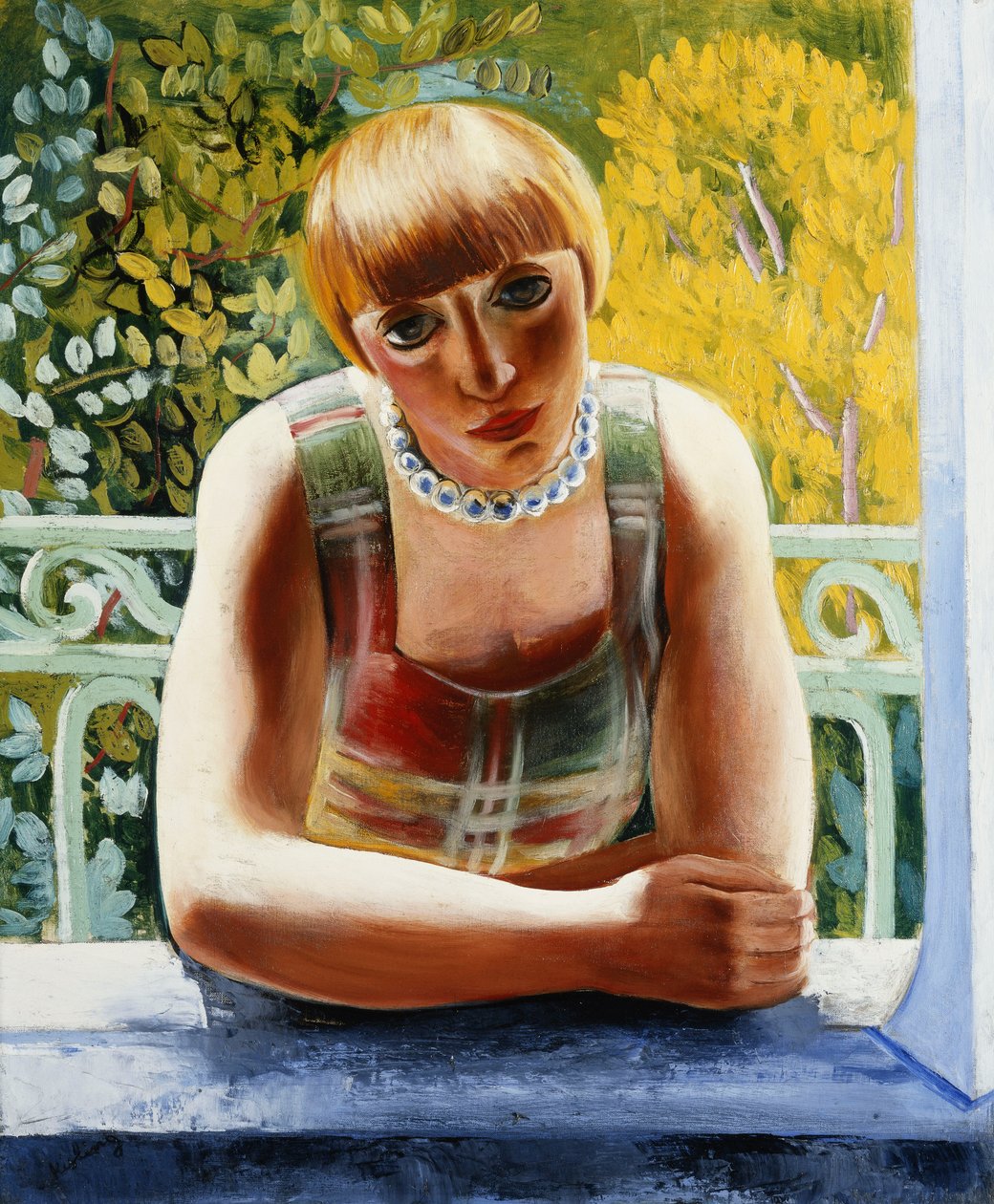 Madame Kisling w Saint-Tropez autorstwa Moise Kisling