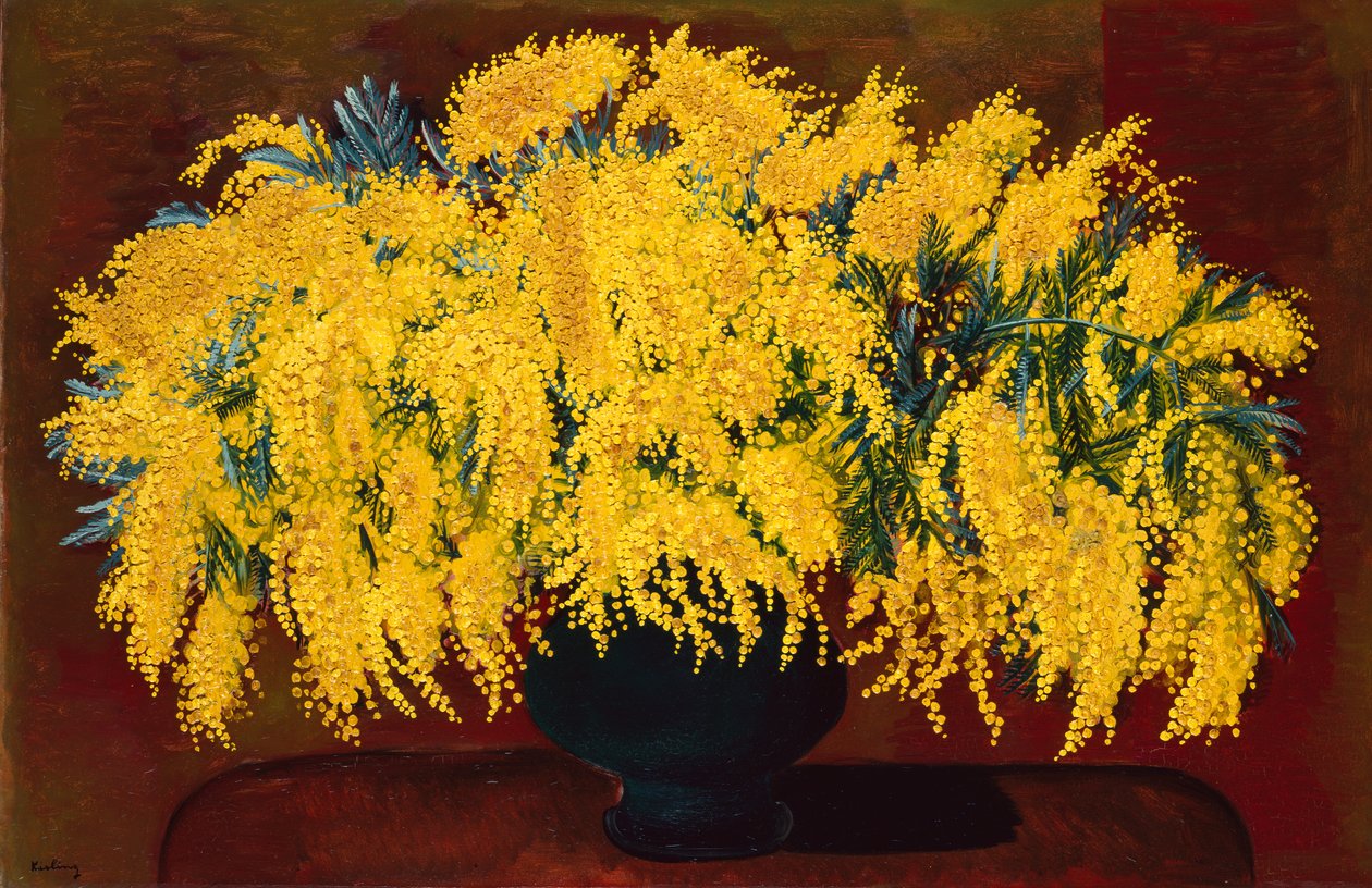 Mimozy autorstwa Moise Kisling