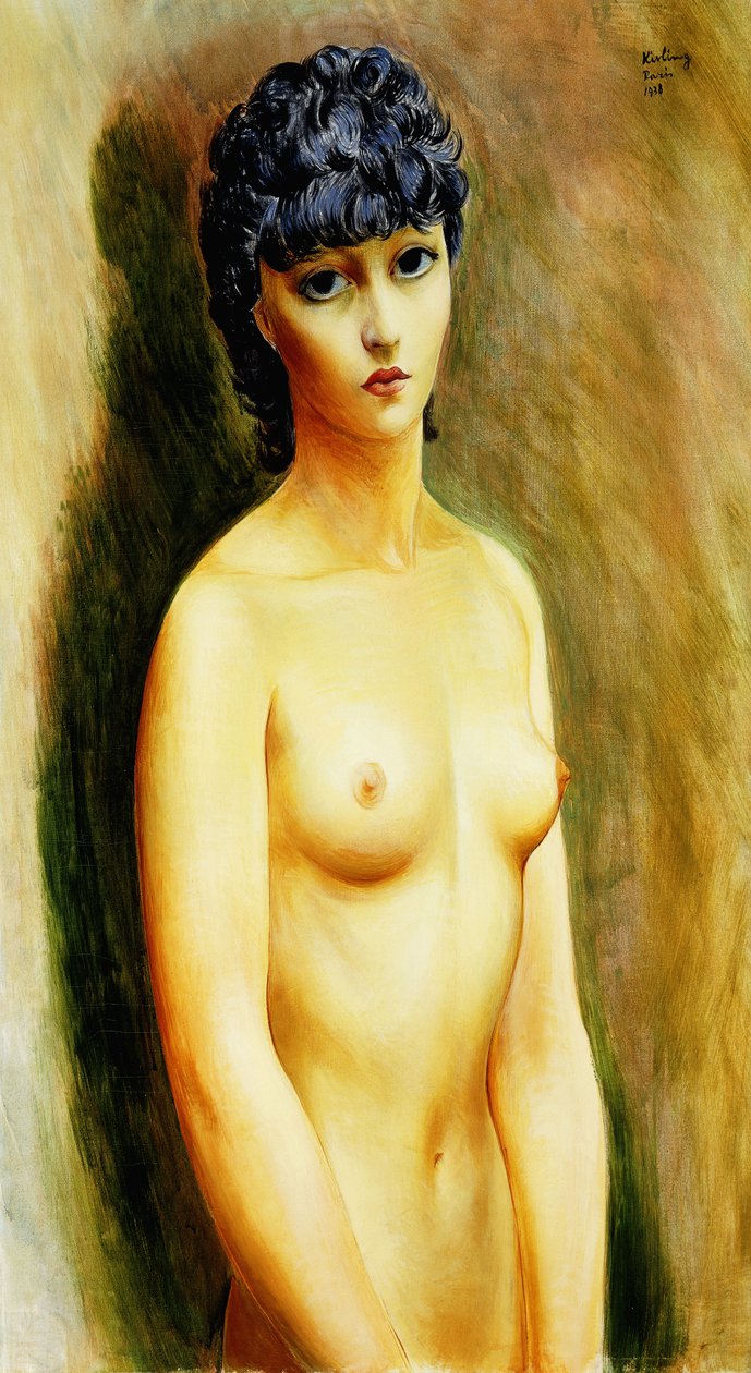 Nude; Nu autorstwa Moise Kisling