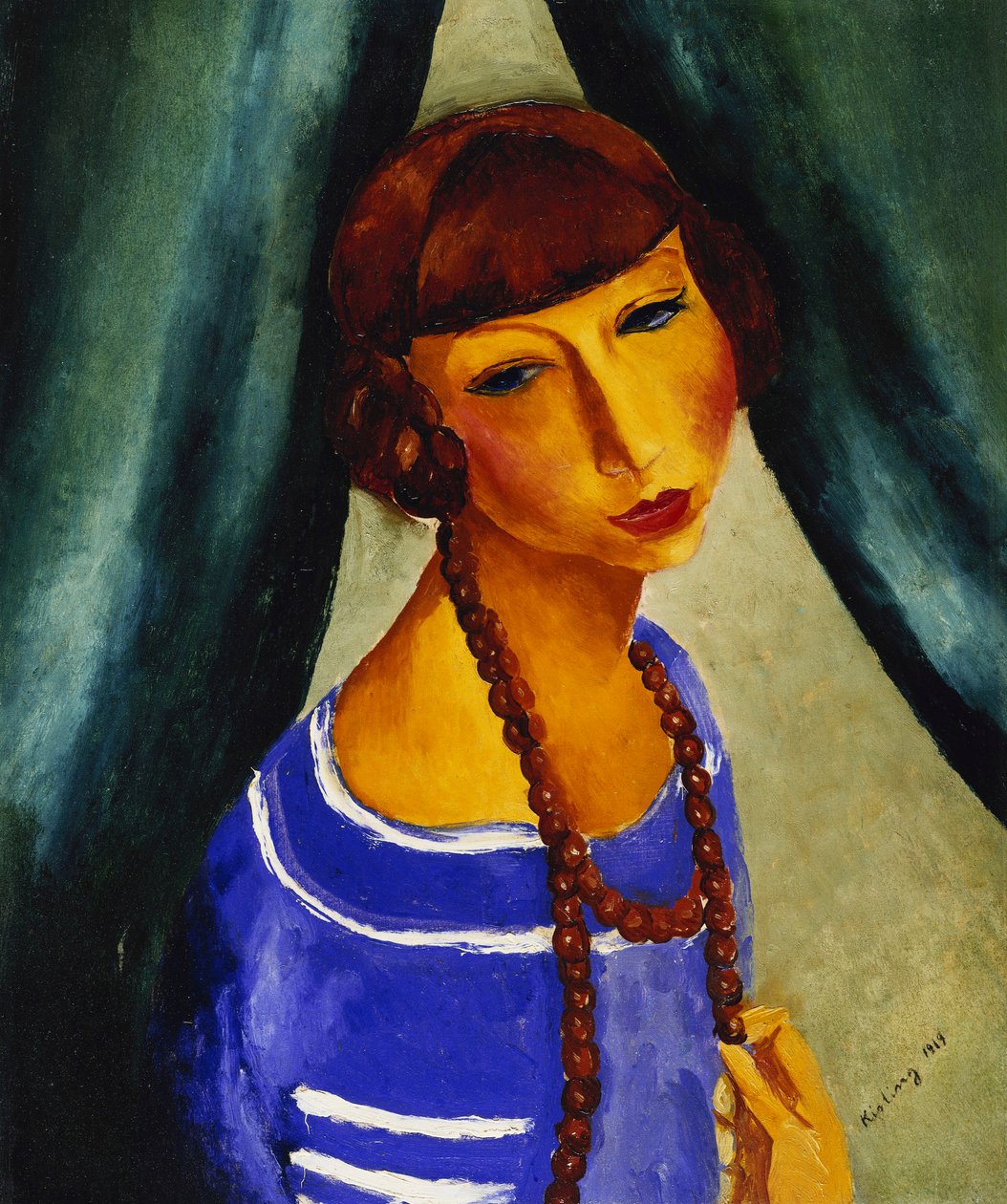 Portret Margueritte Gros, szwagierki artysty; Portrait de Margueritte Gros, la Belle-Soeur de l