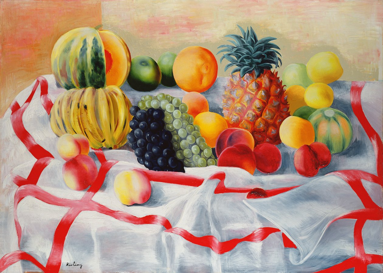 Martwa natura z owocami autorstwa Moise Kisling