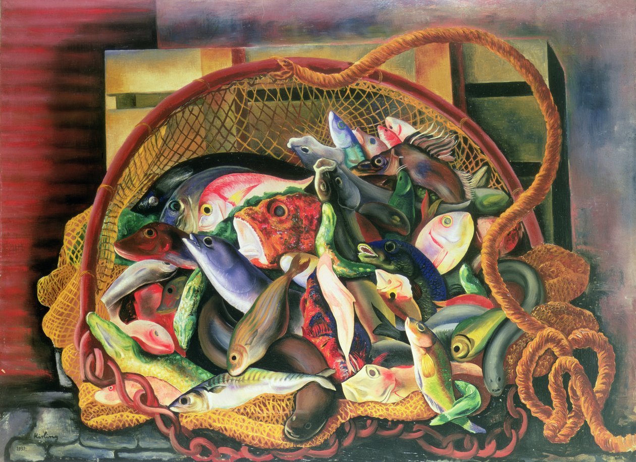 Ryba (obraz) autorstwa Moise Kisling
