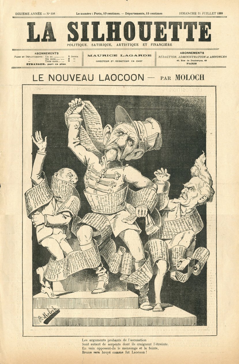 Okładka „Sylwetki”” autorstwa Moloch