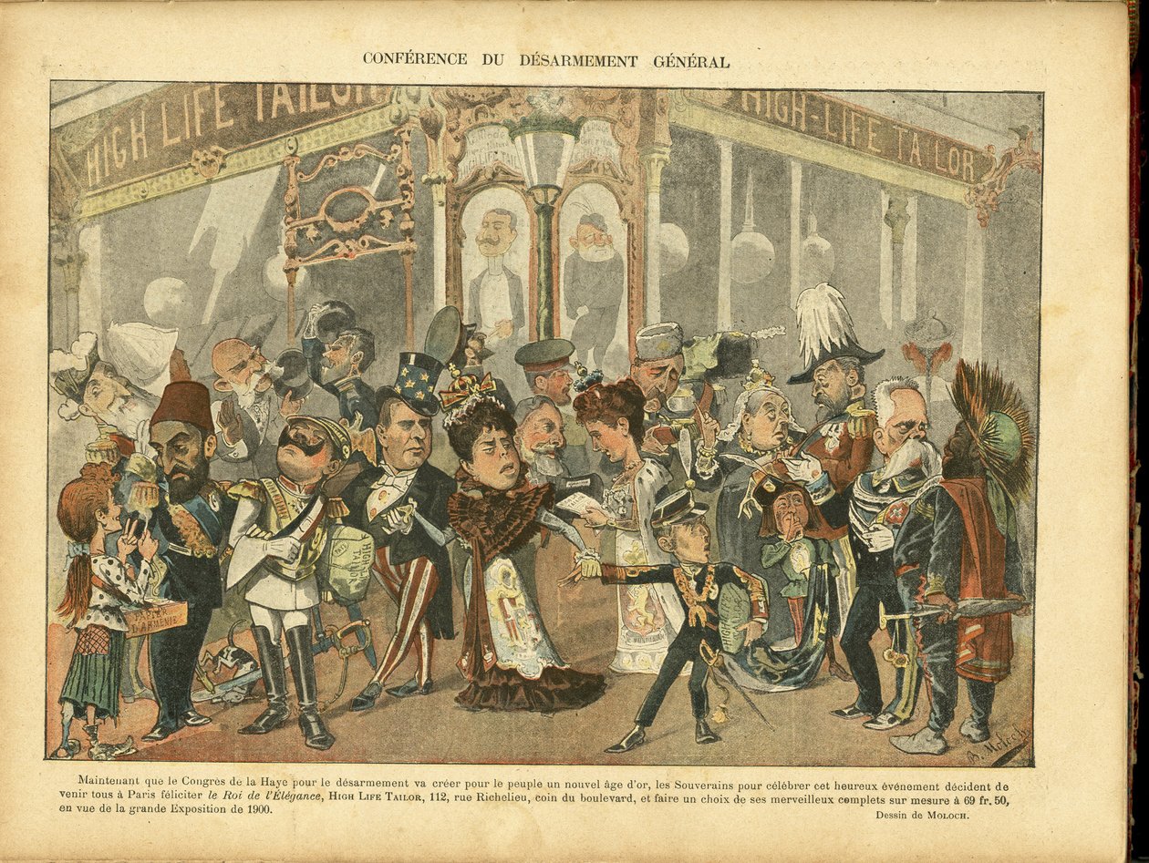 Ilustracja Molocha (1849-1909) w Le Rire autorstwa Moloch