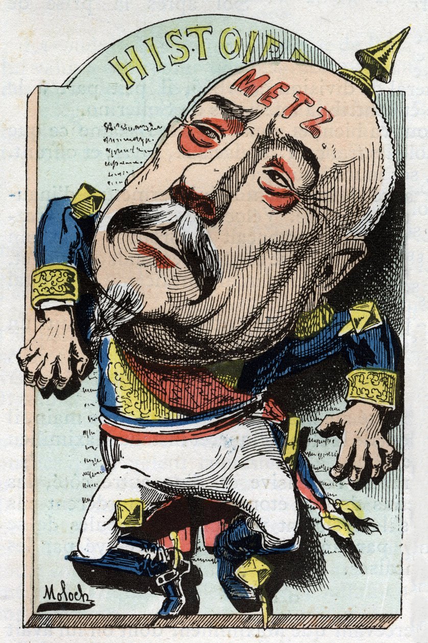 Pełnowymiarowy portret Francois Achille Bazaine