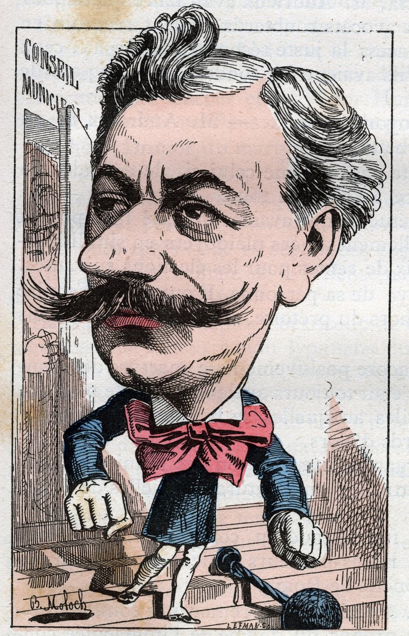 Portret Louisa Andrieux (1840-1931), francuskiego prawnika i polityka autorstwa Moloch