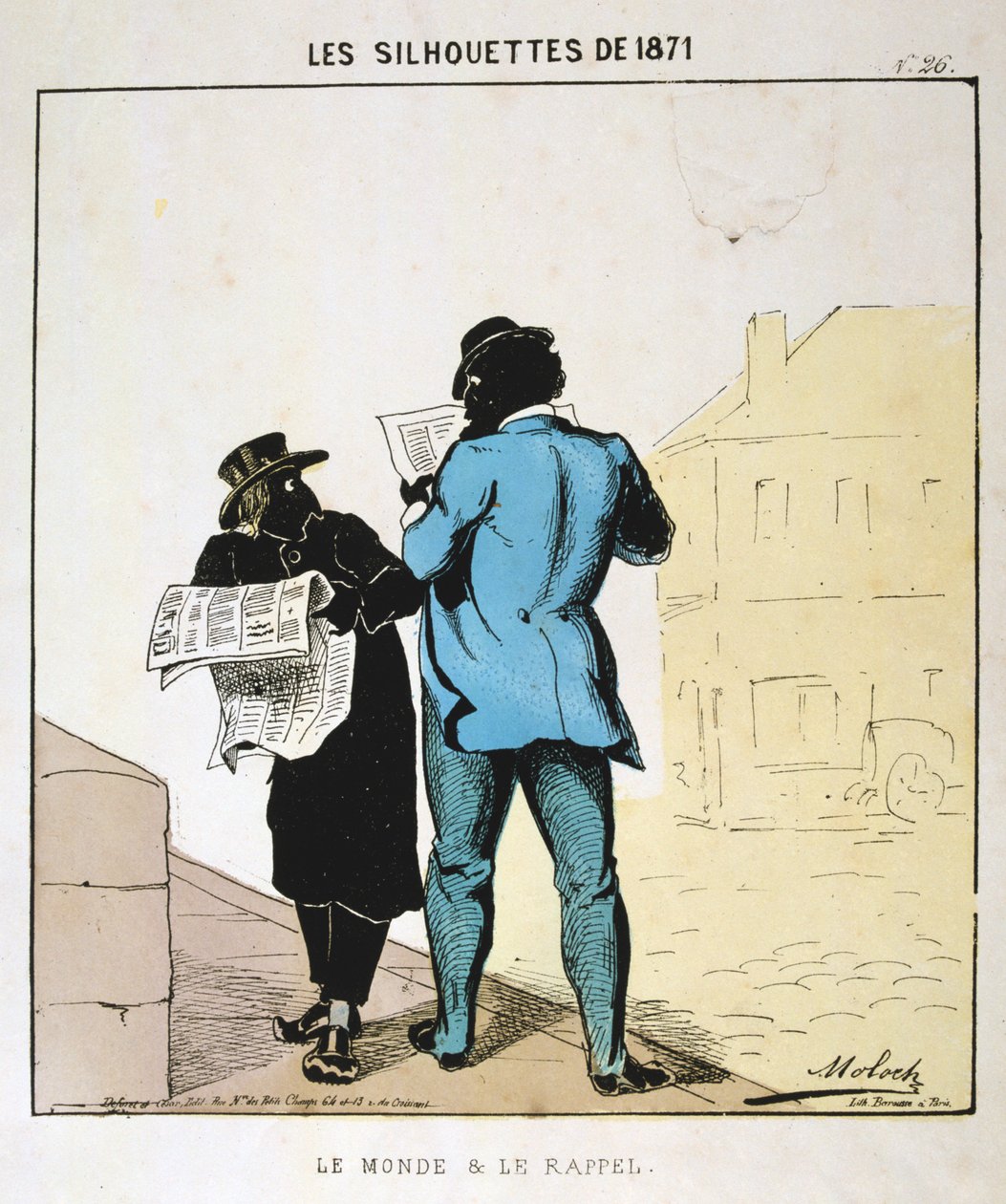 Świat i odwołanie, 1871 autorstwa Moloch