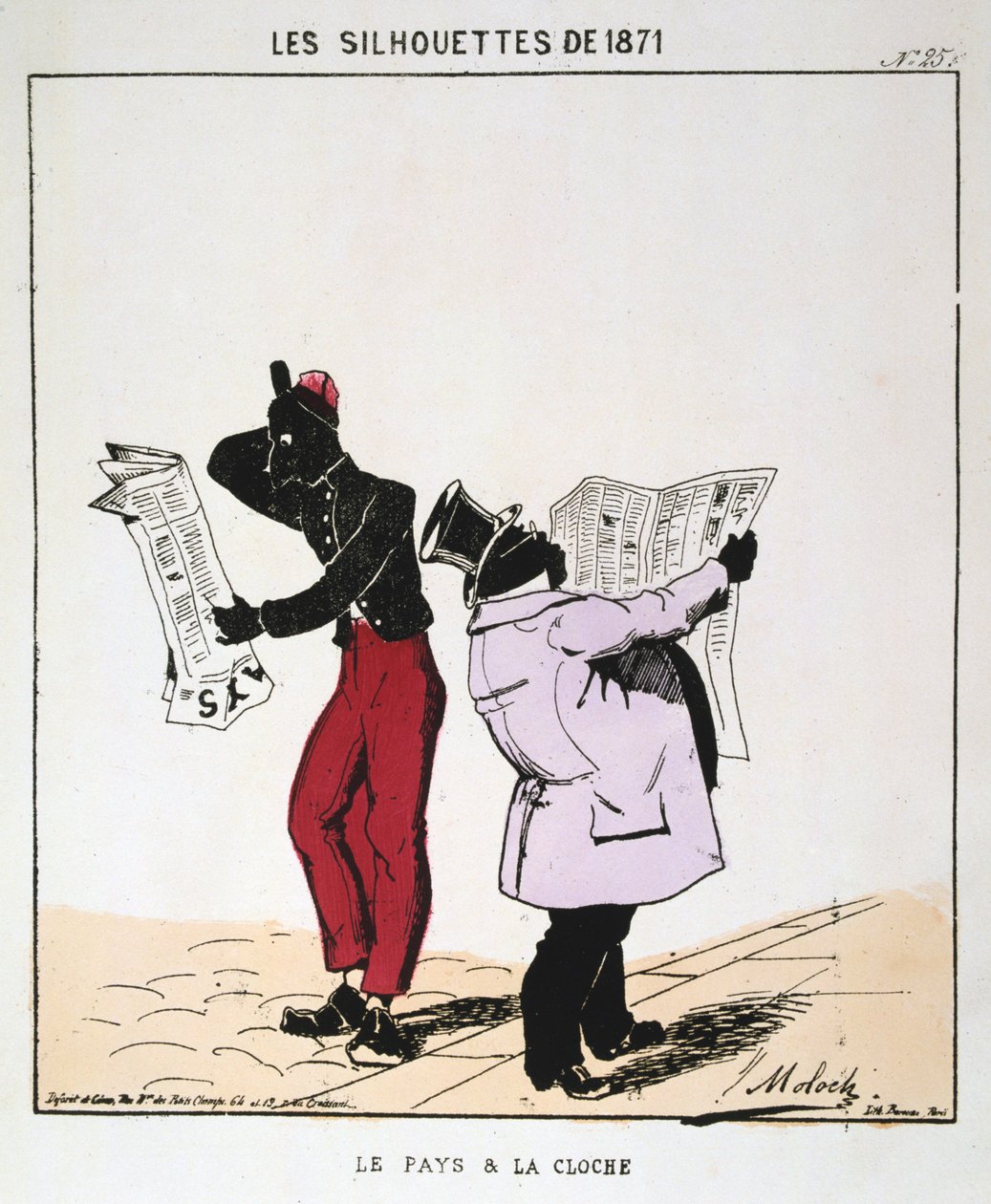 Kraj i dzwon, 1871 autorstwa Moloch