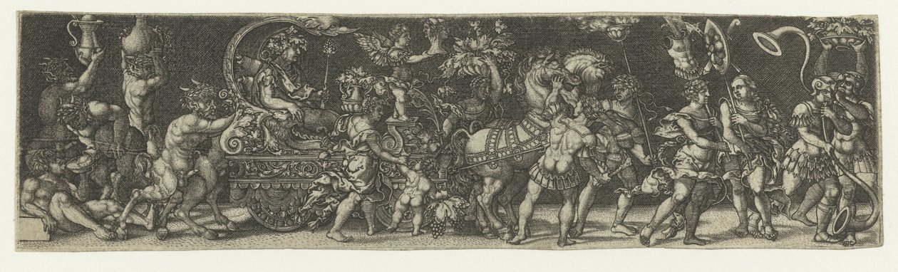 Triomf van Bachus autorstwa Monogrammist AC