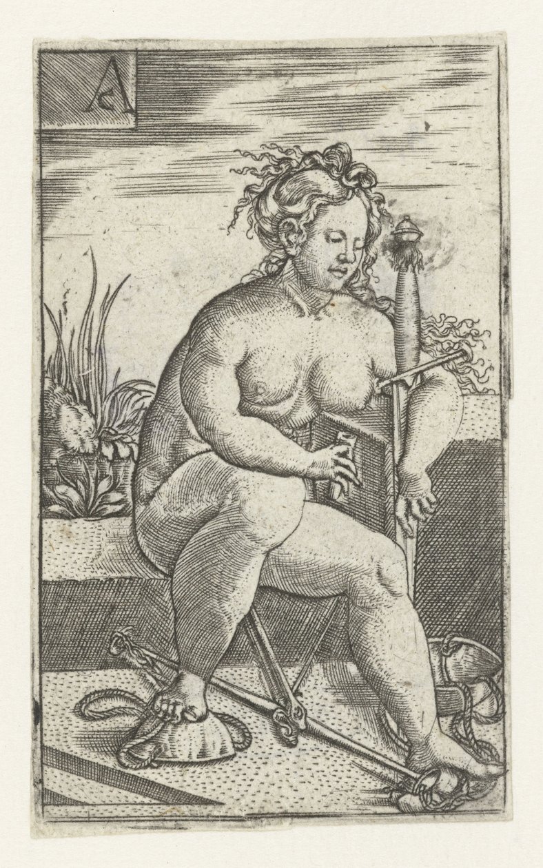 Sprawiedliwość (Justitia) autorstwa Monogrammist AC