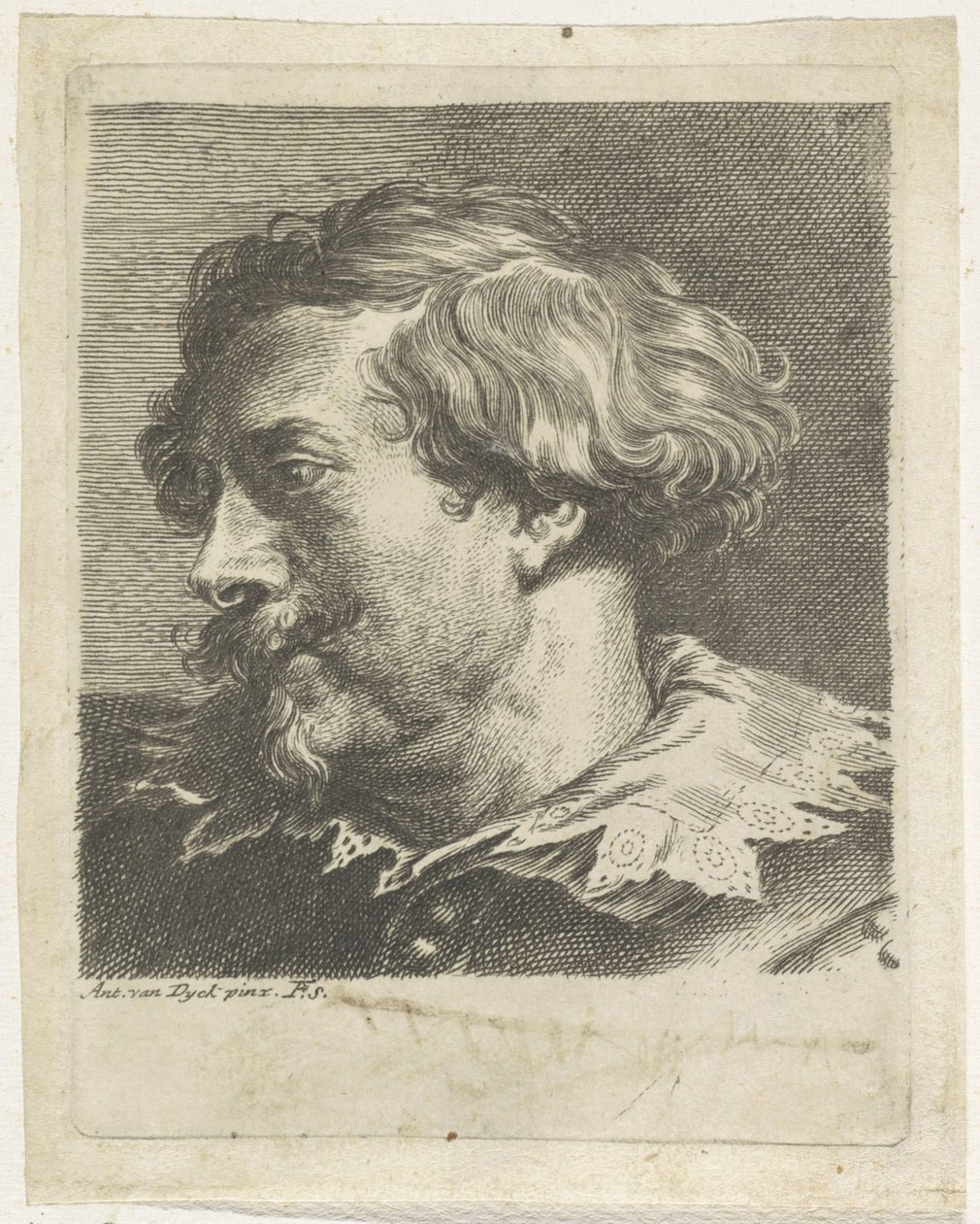 Portret Hubrechta van den Eynde autorstwa Monogrammist F (Nederlanden)